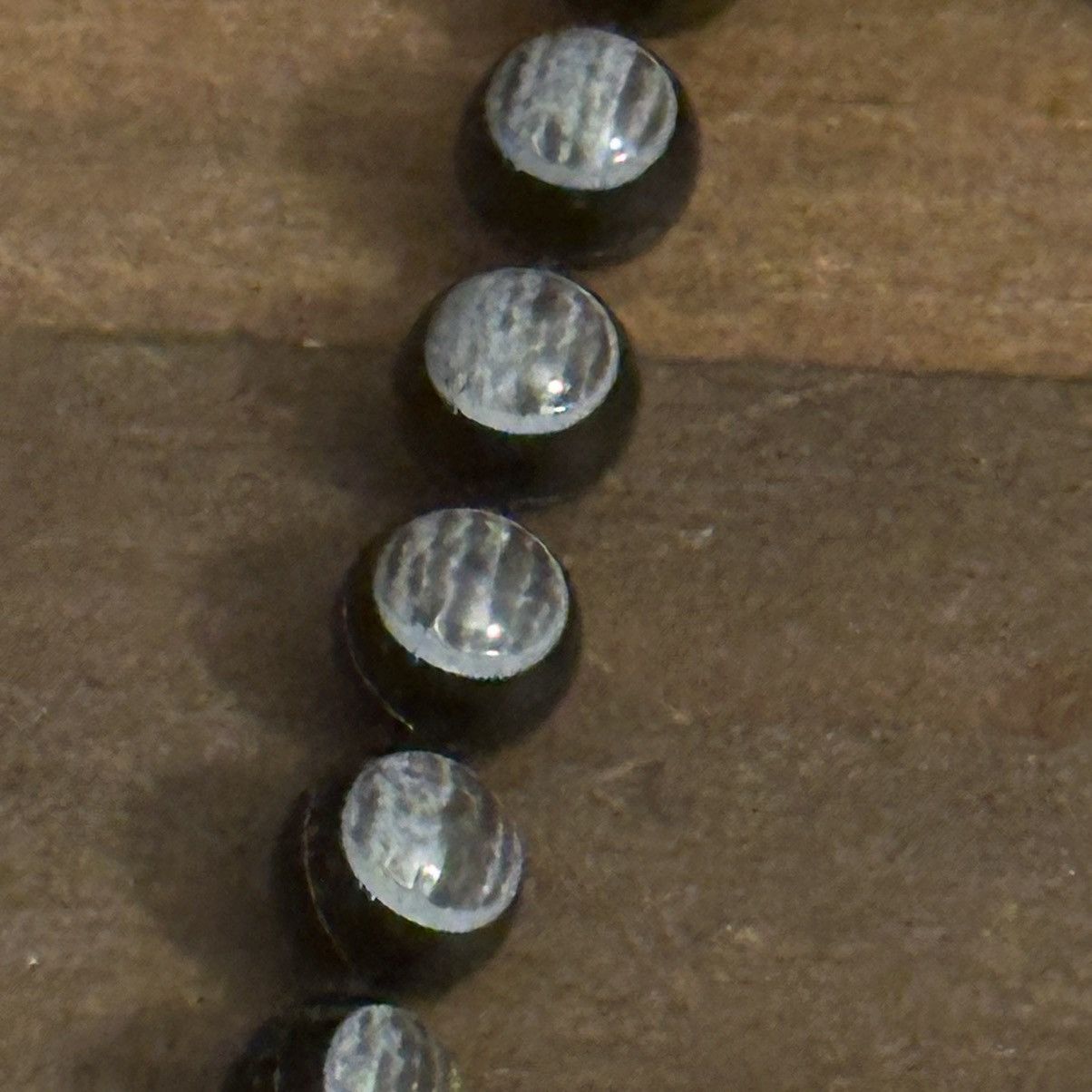 Vintage Vintage black and gray bead necklace Size ONE SIZE - 4 Thumbnail