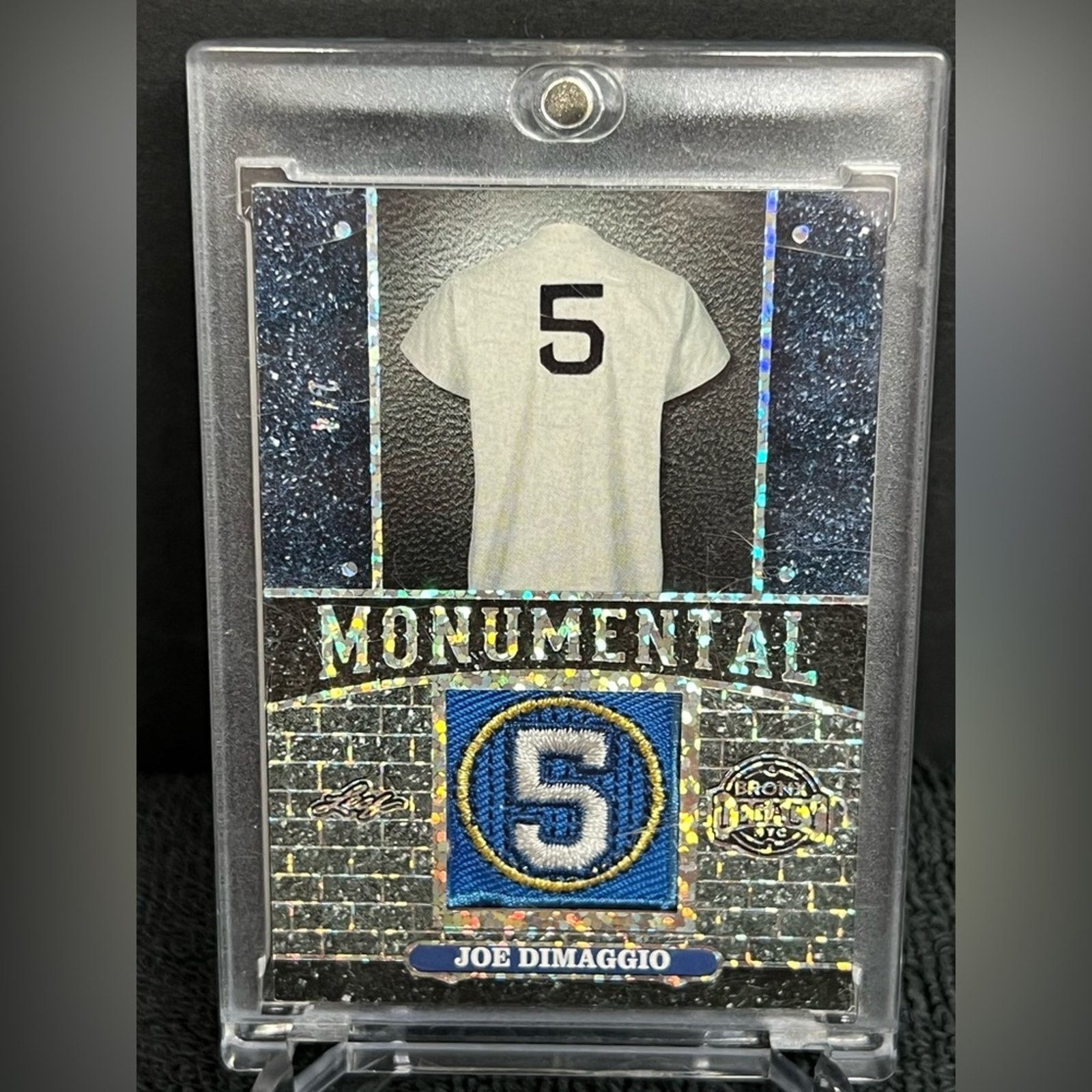 MLB 2024 Leaf A Bronx Legacy JOE DIMAGGIO Patch #D 2/4 RARE Size ONE SIZE - 1 Thumbnail
