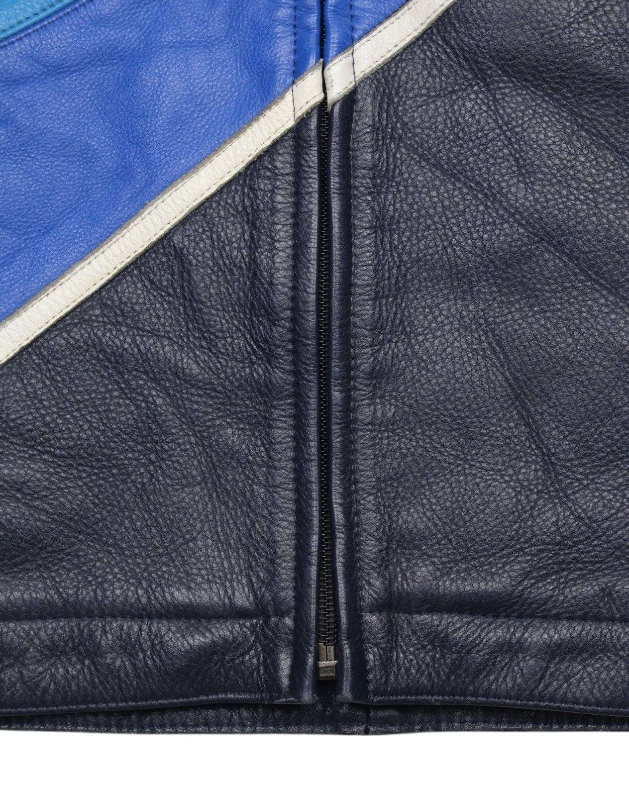 Vintage 1990S JAPANESE BRAND SPEEDBLOCK LEATHER BIKER JACKET Size S / US 4 / IT 40 - 9 Thumbnail