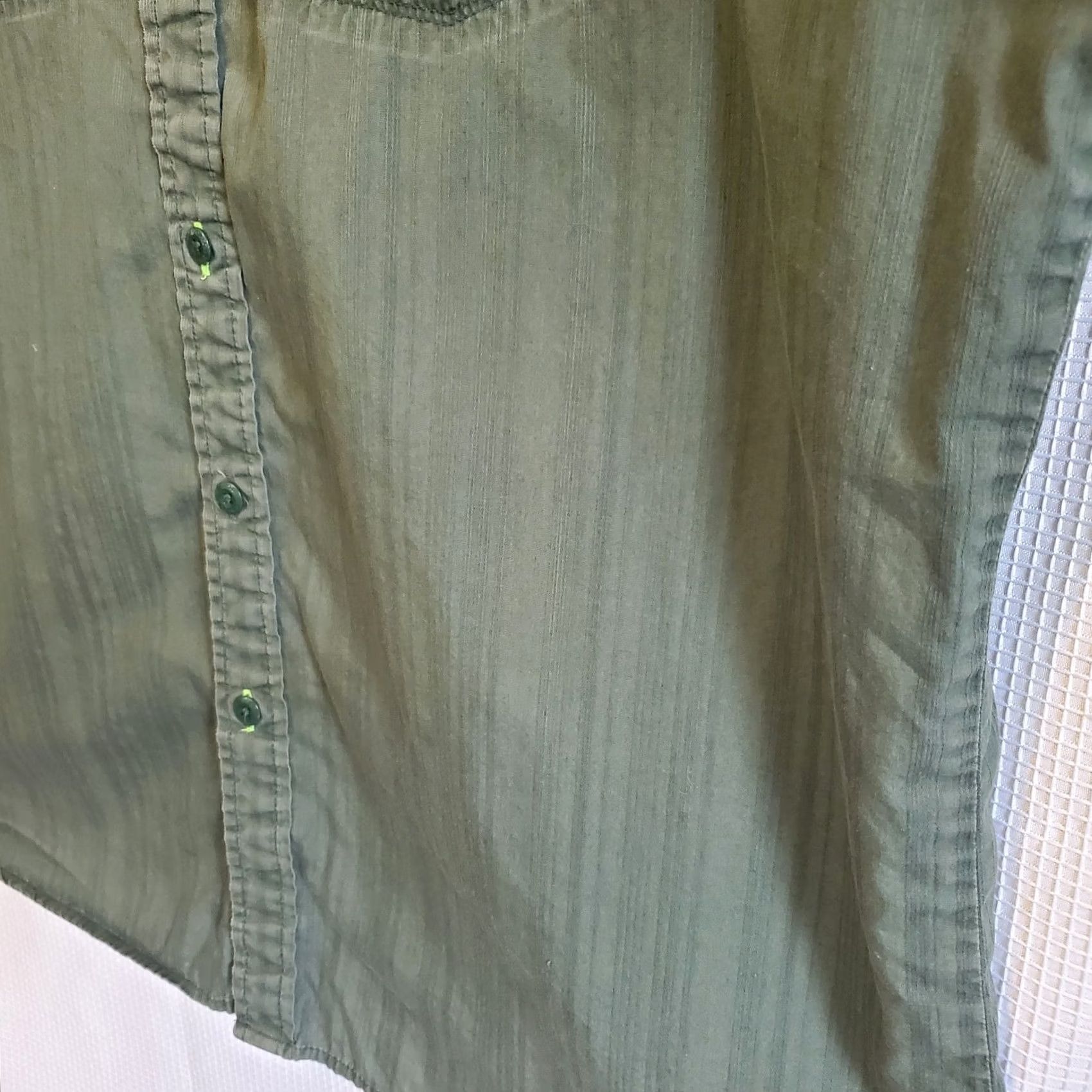 The North Face The North Face Mens XL Short Sleeve Button Down Shirt Green Outdoor Gorp Street Fish Classic Size US XL / EU 56 / 4 - 3 Thumbnail