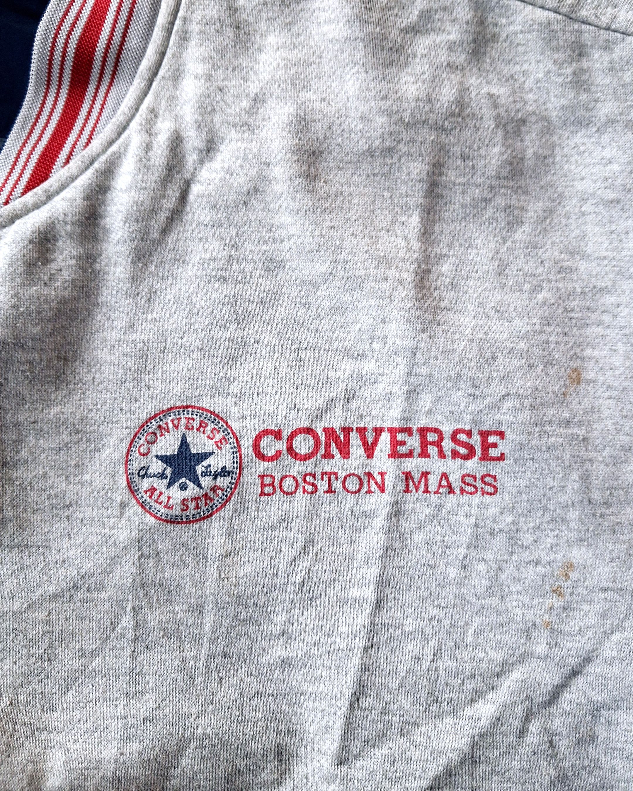 Converse CONVERSE NYLON SLEEVE VARSITY BUTTON JACKET REVERSIBLE Size US XL / EU 56 / 4 - 3 Thumbnail