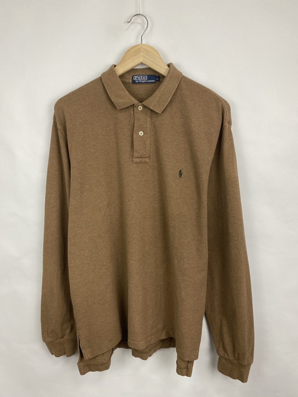 Polo Ralph Lauren Vintage 90s Ralph Lauren Polo Long Sleeve Retro Rare Y2K Size US L / EU 52-54 / 3 - 3 Thumbnail