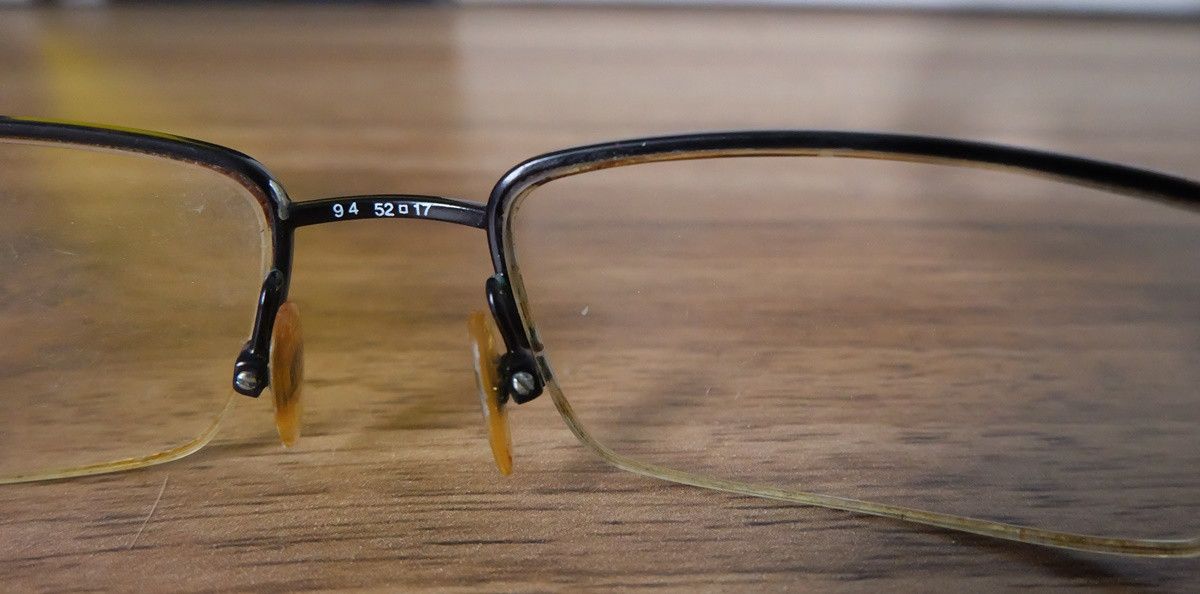 Emporio Armani Emporio Armani Half Rim Glasses Size ONE SIZE - 5 Thumbnail