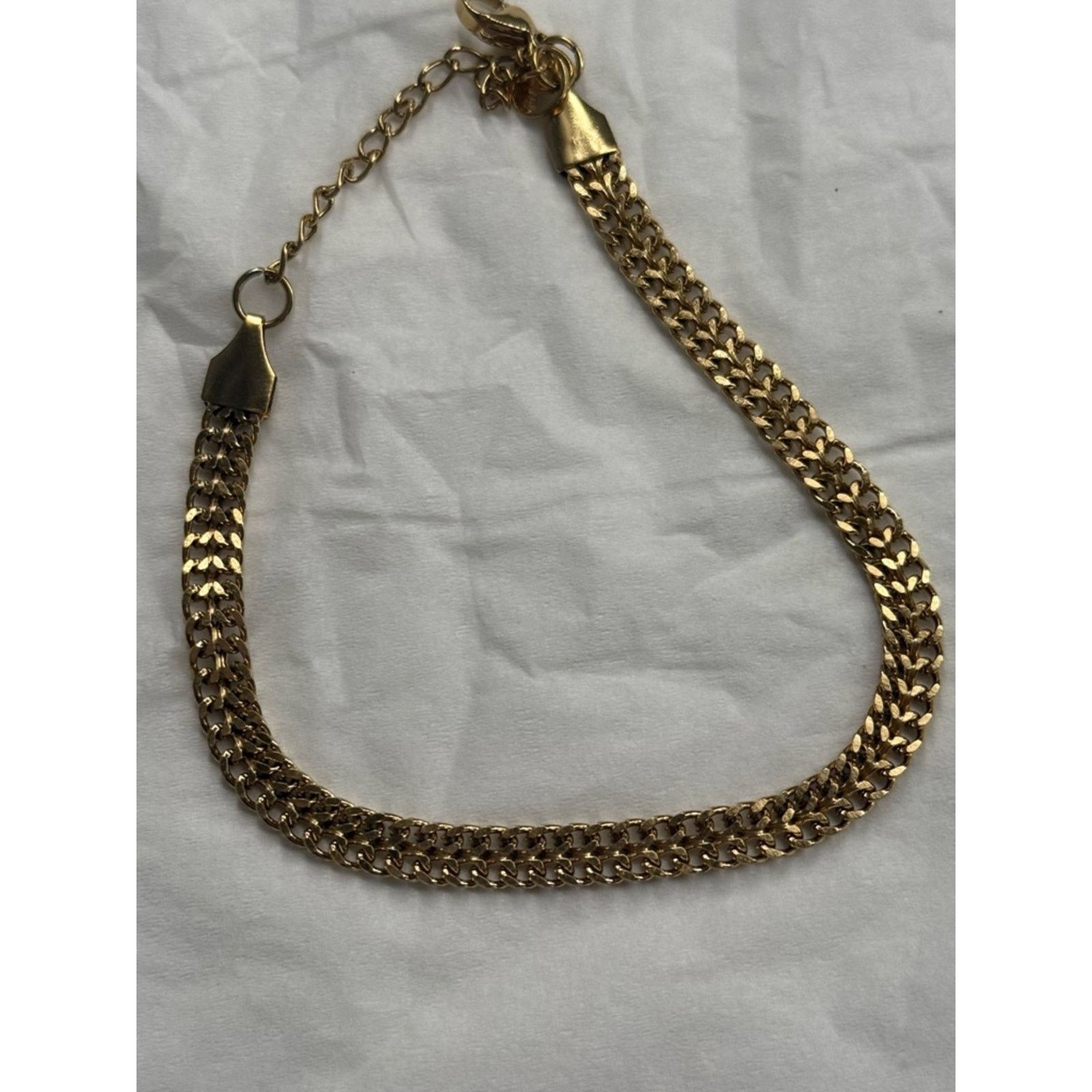 & Other Stories Minimalist Gold Double-Link Chain Bracelet for Women Size ONE SIZE - 3 Thumbnail