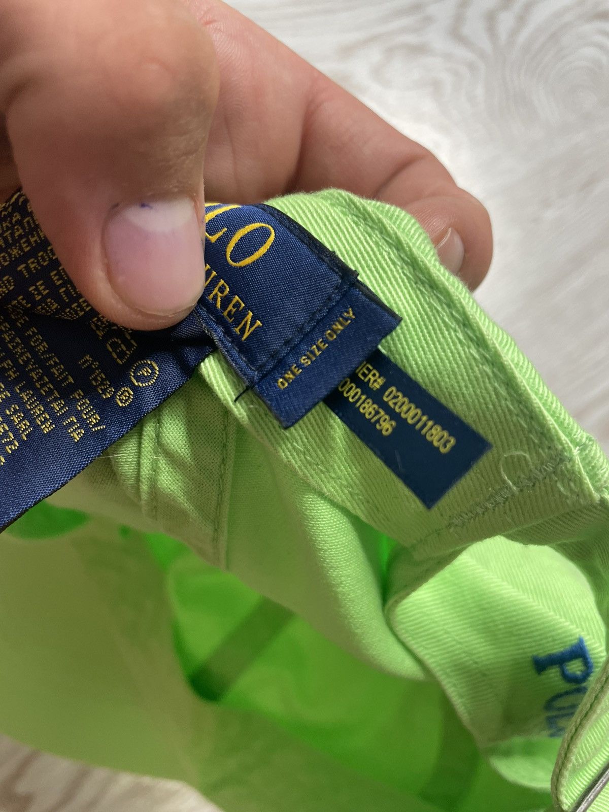Polo Ralph Lauren Polo Ralph Lauren Y2K Green Cap One Size Size ONE SIZE - 7 Thumbnail