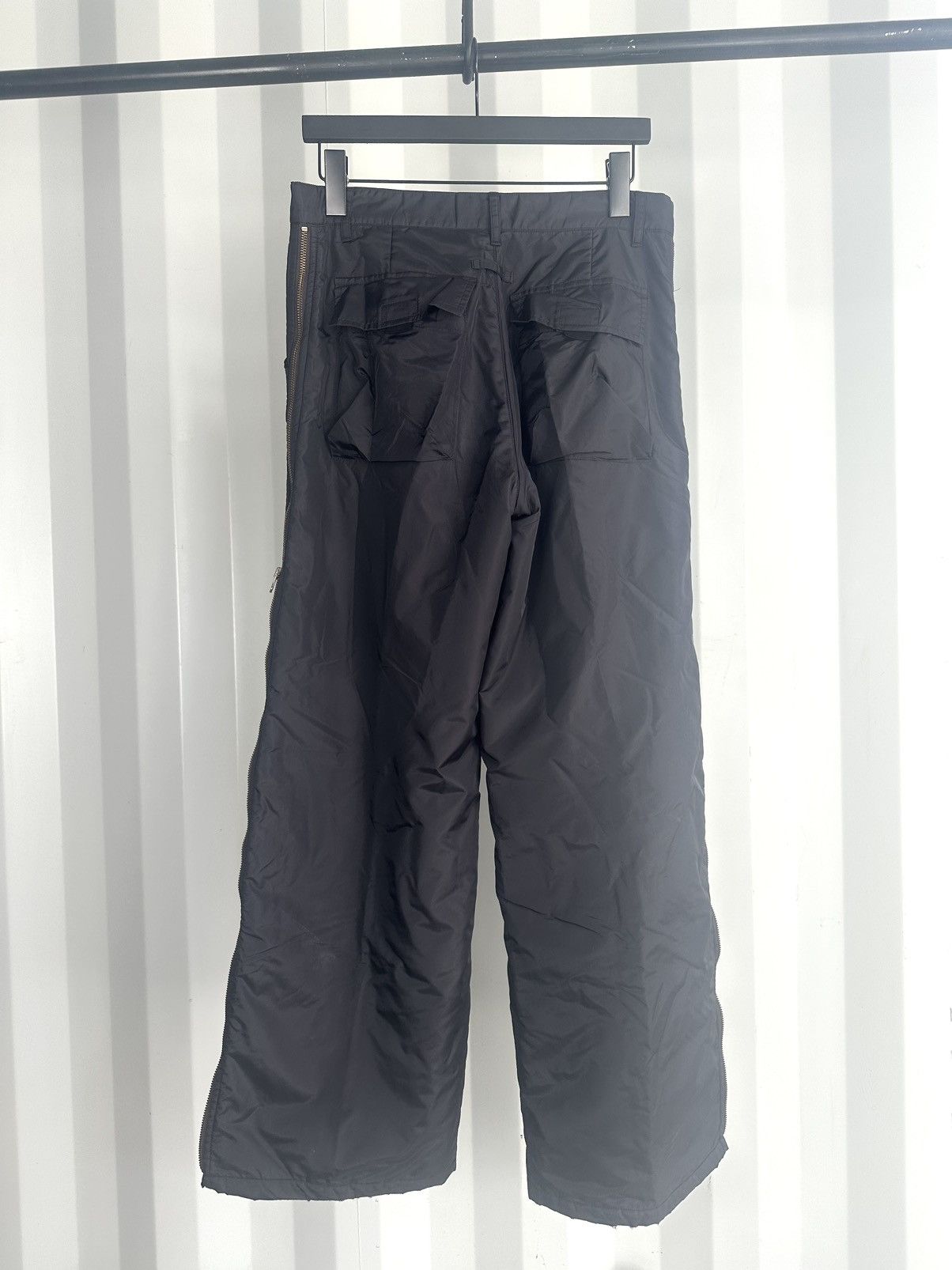 Jean Paul Gaultier Nylon Insulated Side Zip Pants ERD Size US 34 / EU 50 - 4 Thumbnail