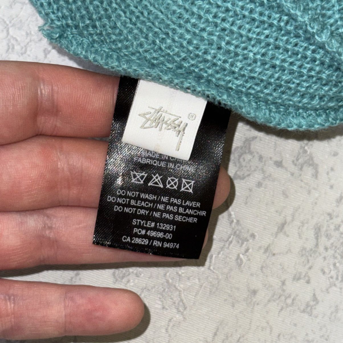 Stussy Stussy Basic Cuff Beanie See Green Size ONE SIZE - 4 Thumbnail