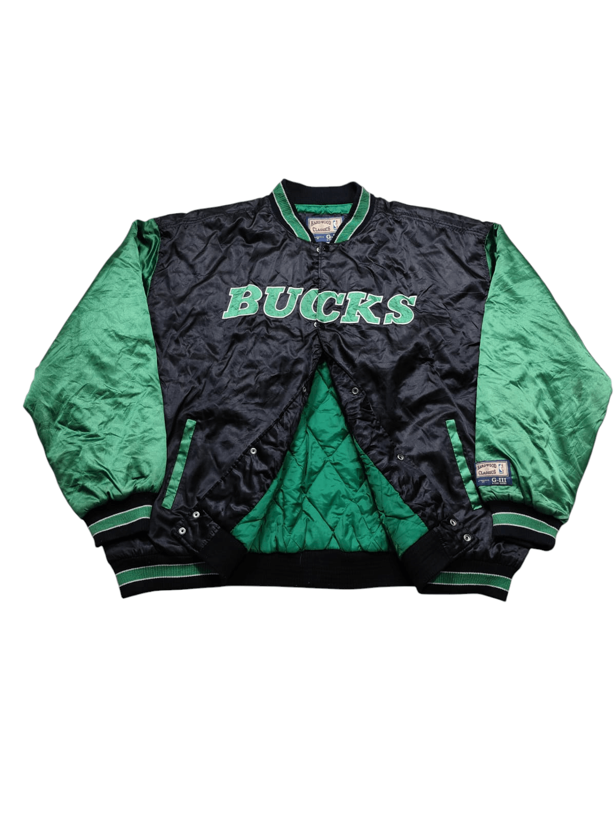 NBA × Vintage Vintage NBA Milwaukee Bucks varsity jacket Size US XXL / EU 58 / 5 - 2 Thumbnail