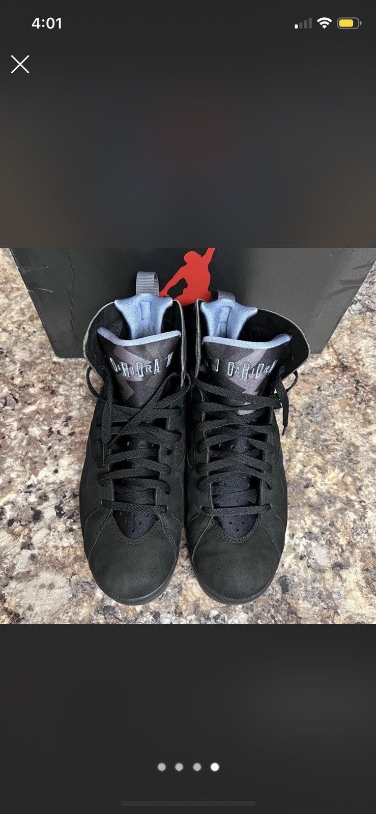 Jordan Brand jordan 7 retro black trainers Size US 13 / EU 46 - 4 Thumbnail