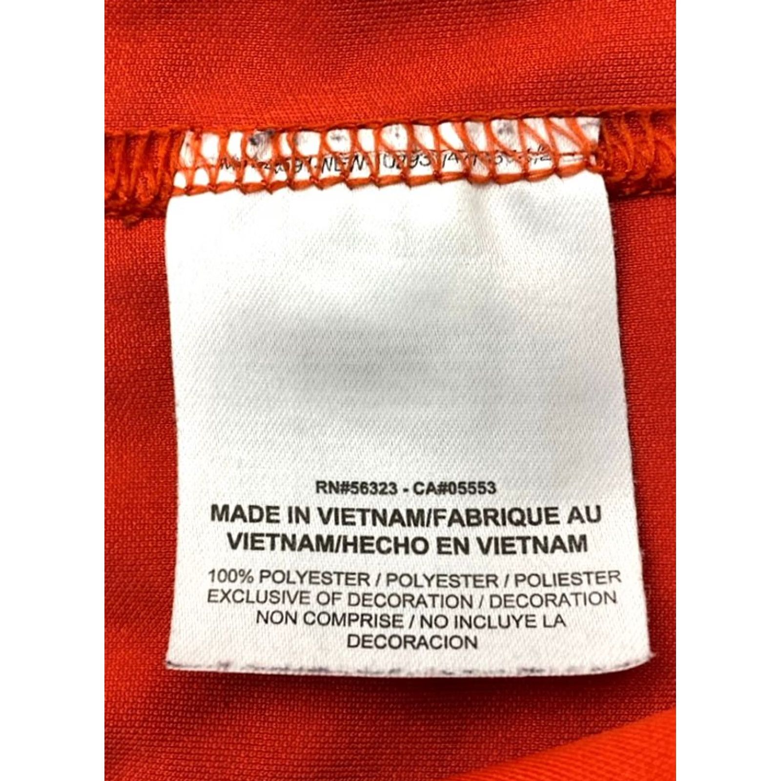 Nike Nike Golf Polo Shirt Tour Performance Dri-Fit Men's 2XL Short Sleeve Orange 5471 Size US XXL / EU 58 / 5 - 7 Thumbnail