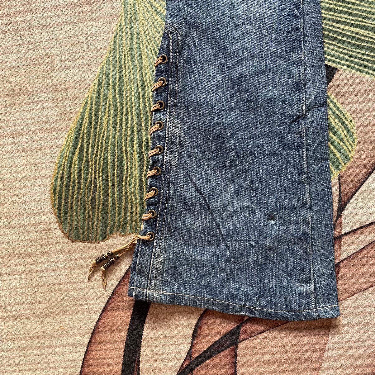 Beauty Beast Vintage Cook Jeans Spiral Cut Flare LGB Style Jeans Size US 28 / EU 44 - 10 Thumbnail
