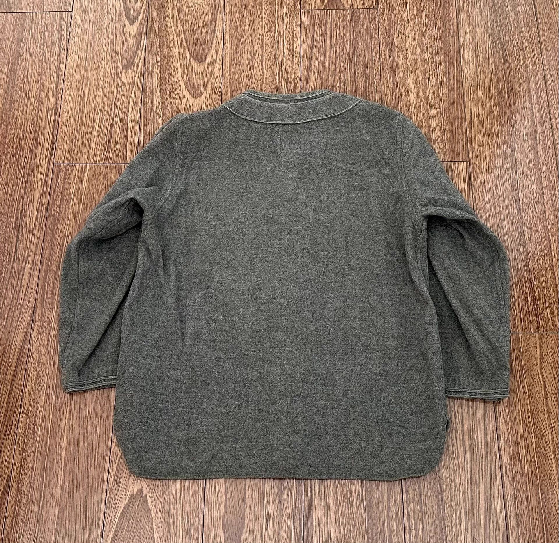 Visvim VISVIM Dugout LS Wool/Linen 17SS 2 Good Dry Cleaned Size US M / EU 48-50 / 2 - 2 Thumbnail