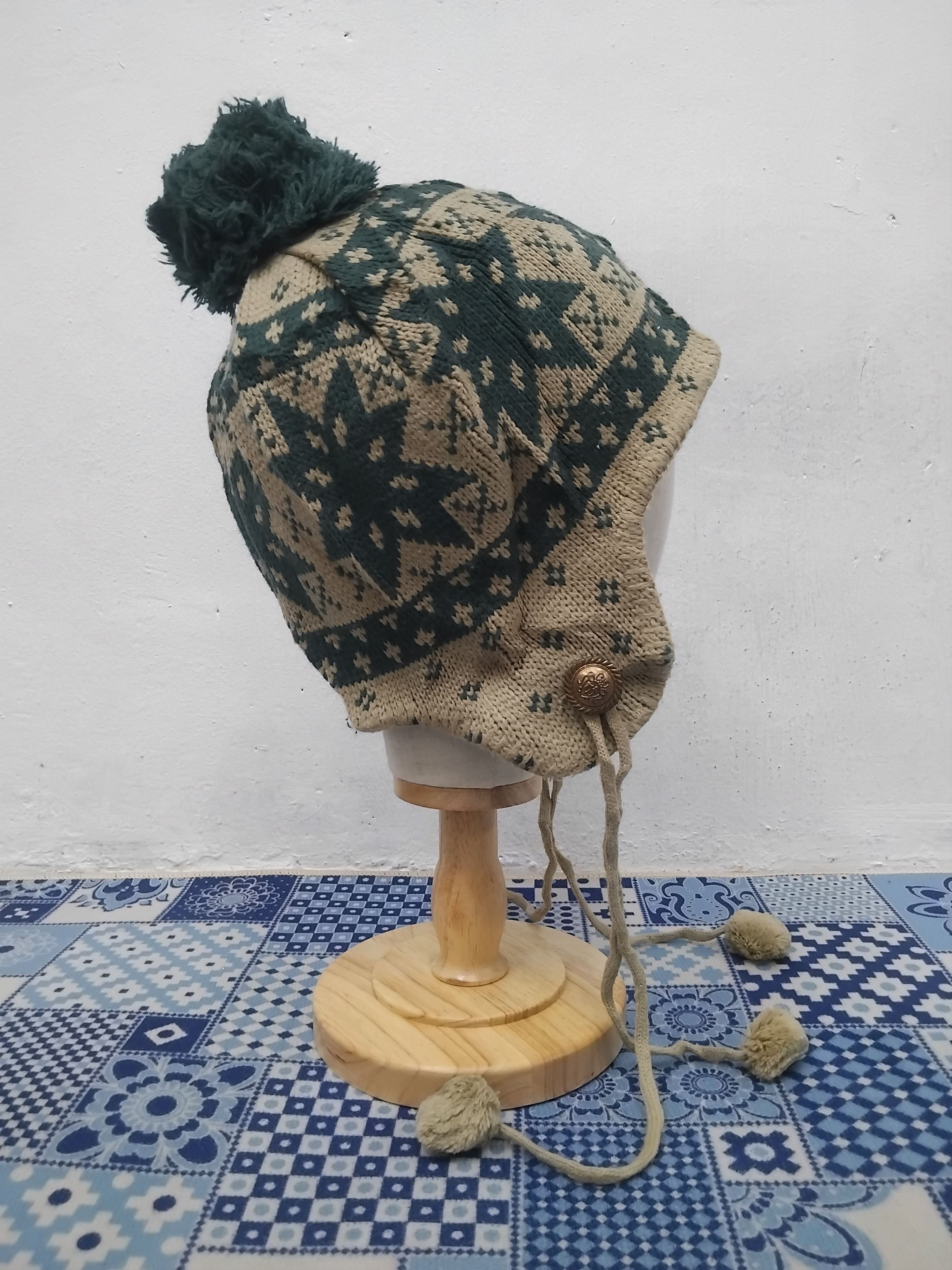 Japanese Brand 💥Ear flat punk rock music style beanie Size ONE SIZE - 6 Thumbnail