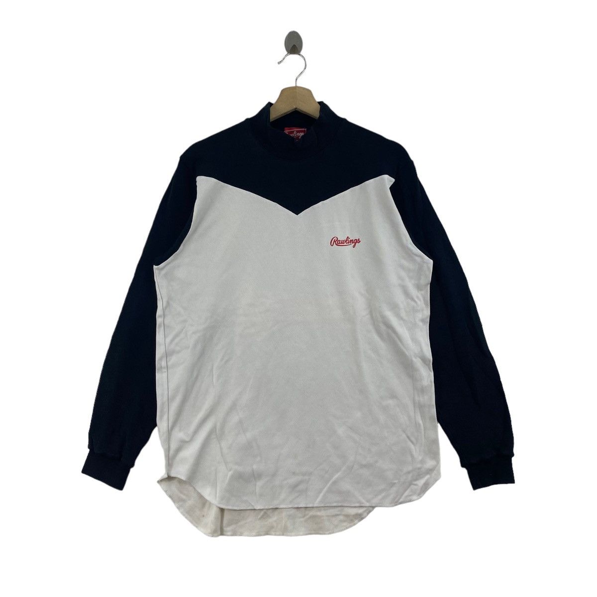 Other RAWLINGS Small Embroidered Logo Baseball Long Sleeve Shirt Size US M / EU 48-50 / 2 - 1 Thumbnail