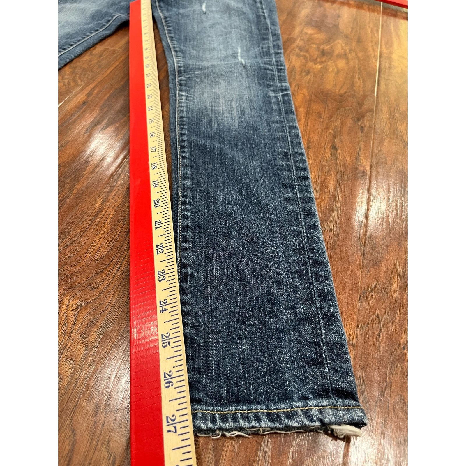 Paige Paige Skyline Skinny Jeans Women's Size 26 distressed Size 26" / US 2 / IT 38 - 7 Thumbnail