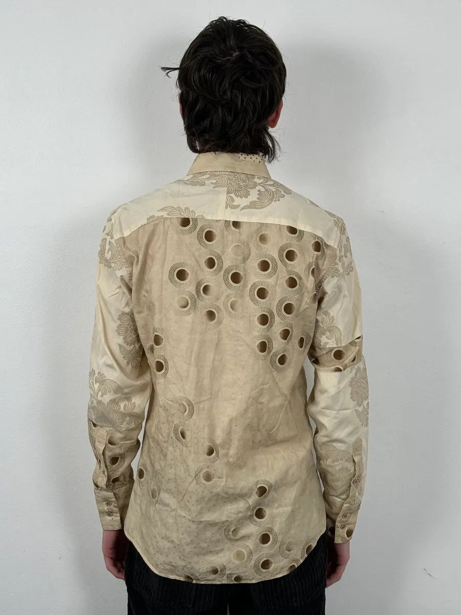 Kenzo 1990s Kenzo Beige Floral Persan Pattern Shirt Size US M / EU 48-50 / 2 - 3 Thumbnail