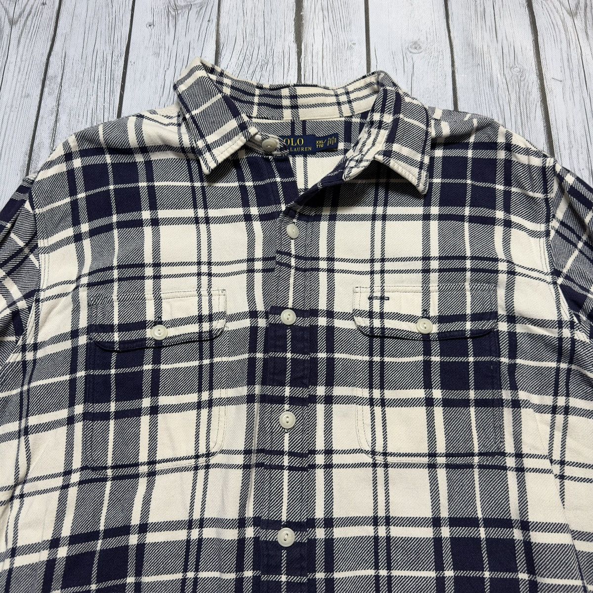 Polo Ralph Lauren Polo flannel shirt Size US XXL / EU 58 / 5 - 3 Thumbnail