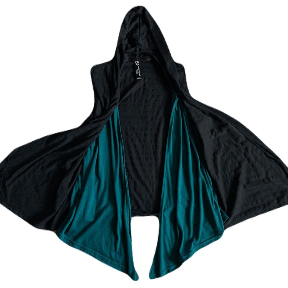 If Six Was Nine 2000s Japanese archive Layered Sleeve Less Hood Cardigan Y2K Size US S / EU 44-46 / 1 - 3 Thumbnail