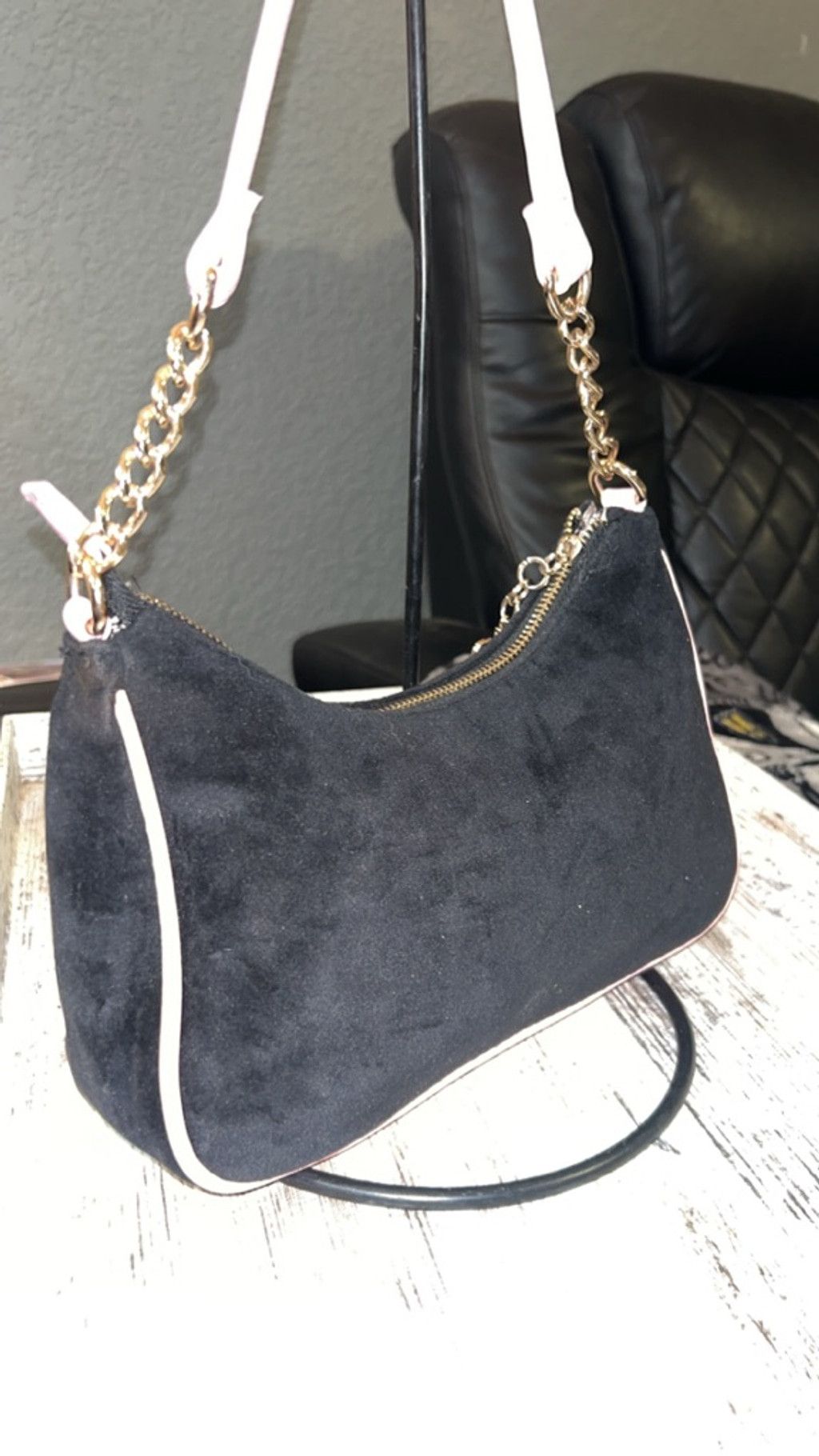 Juicy Couture Women's Juicy Couture Black Pink Shoulder Bag One Size Size ONE SIZE - 3 Thumbnail