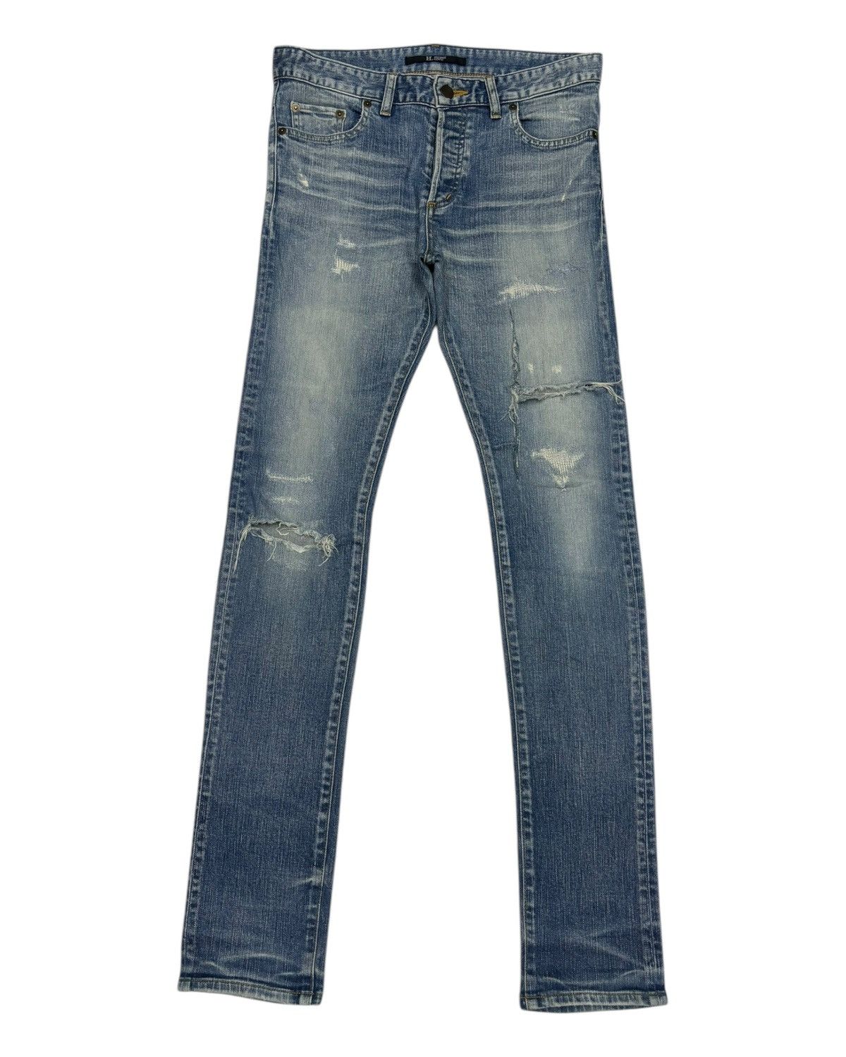 Hysteric Glamour Heddie Lovu Mad Punk Skinny Jeans Size US 31 - 7 Thumbnail