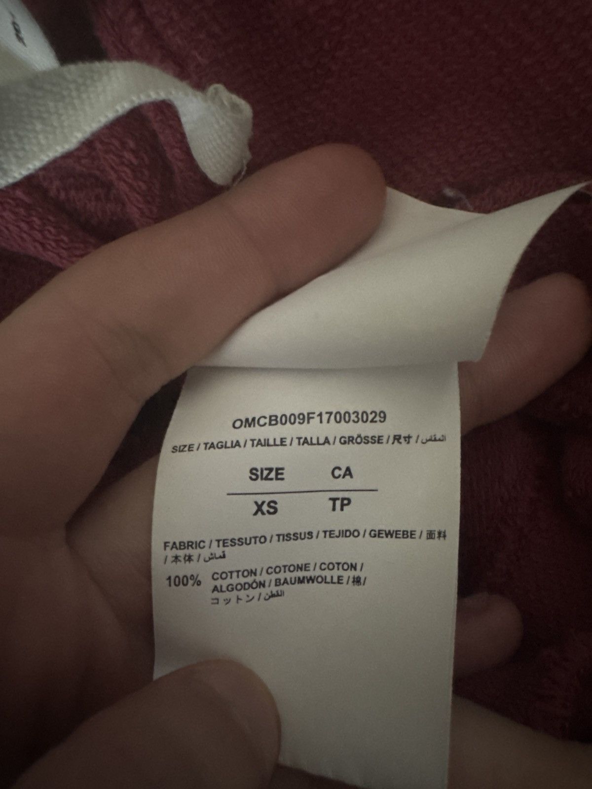 Off-White × Virgil Abloh MAIN LABEL 2013 RARE OFF-WHITE C/O VIRGIL ABLOH Size US 30 / EU 46 - 8 Thumbnail
