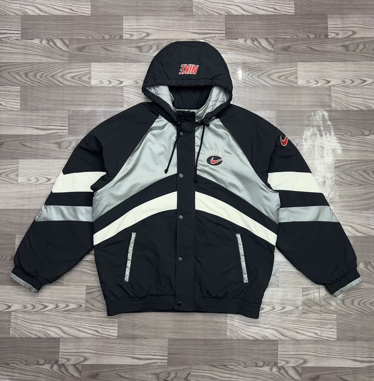 Nike × Supreme Supreme x Nike Hooded Sport Jacket Size US M / EU 48-50 / 2 - 1 Thumbnail