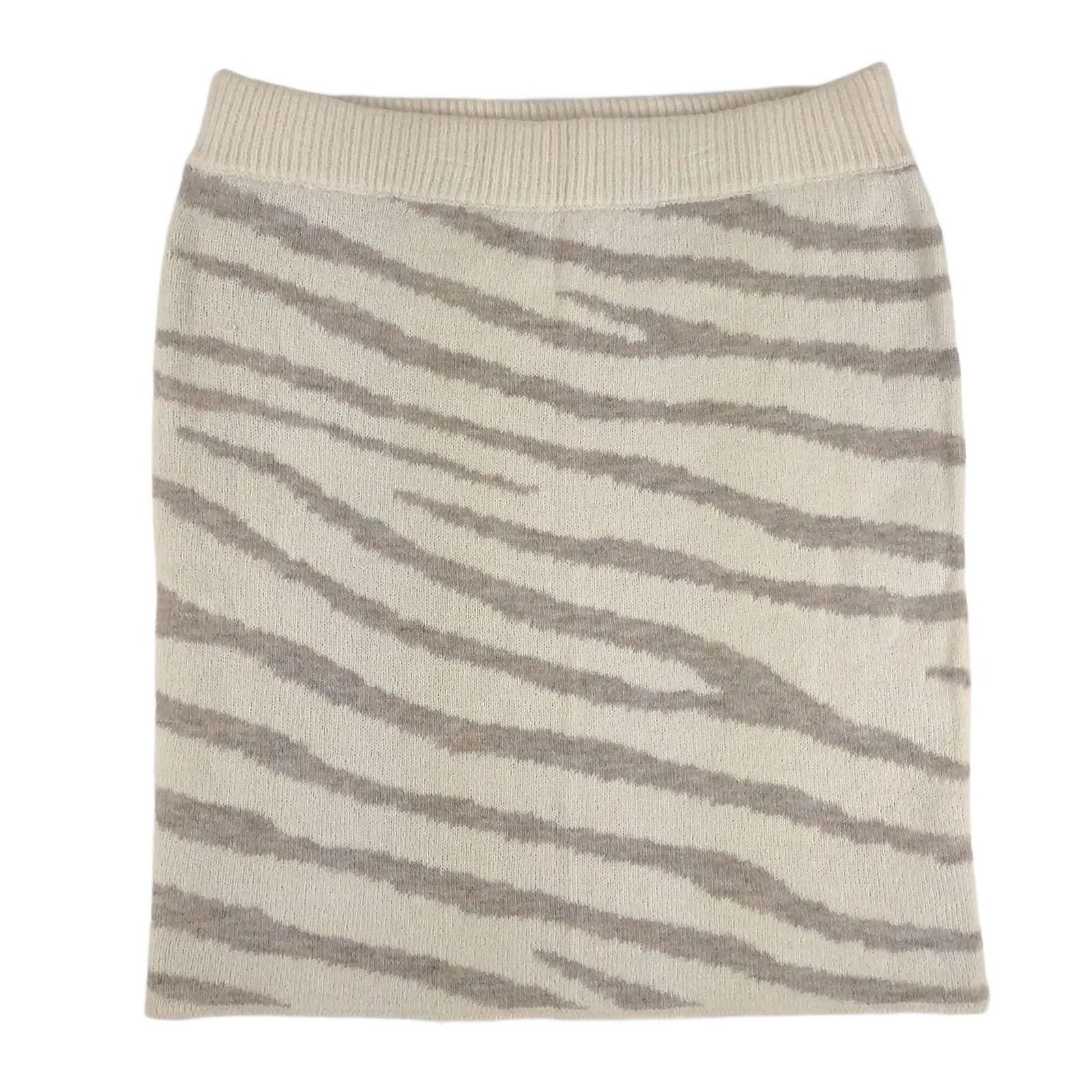 Other NWT Hem & Thread Animal Print Sweater Short Mini Skirt Size 30" / US 8 / IT 44 - 1 Thumbnail