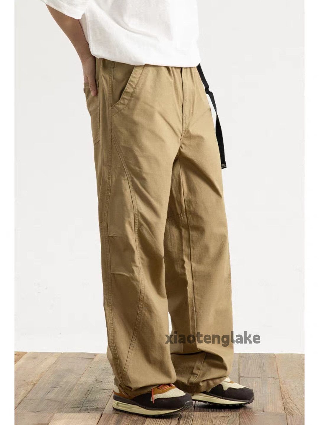 Vintage Unisex outdoor utility loose baggy skate hiphop pants Size US 28 / EU 44 - 3 Thumbnail