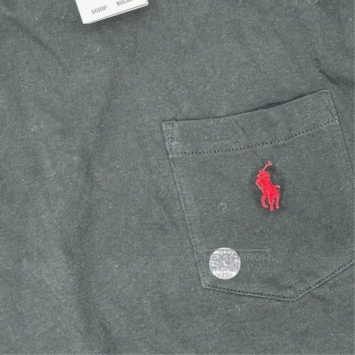 Polo Ralph Lauren Polo Ralph Lauren FW22 Solid Logo Embroidered Crewneck T. Size US L / EU 52-54 / 3 - 5 Thumbnail