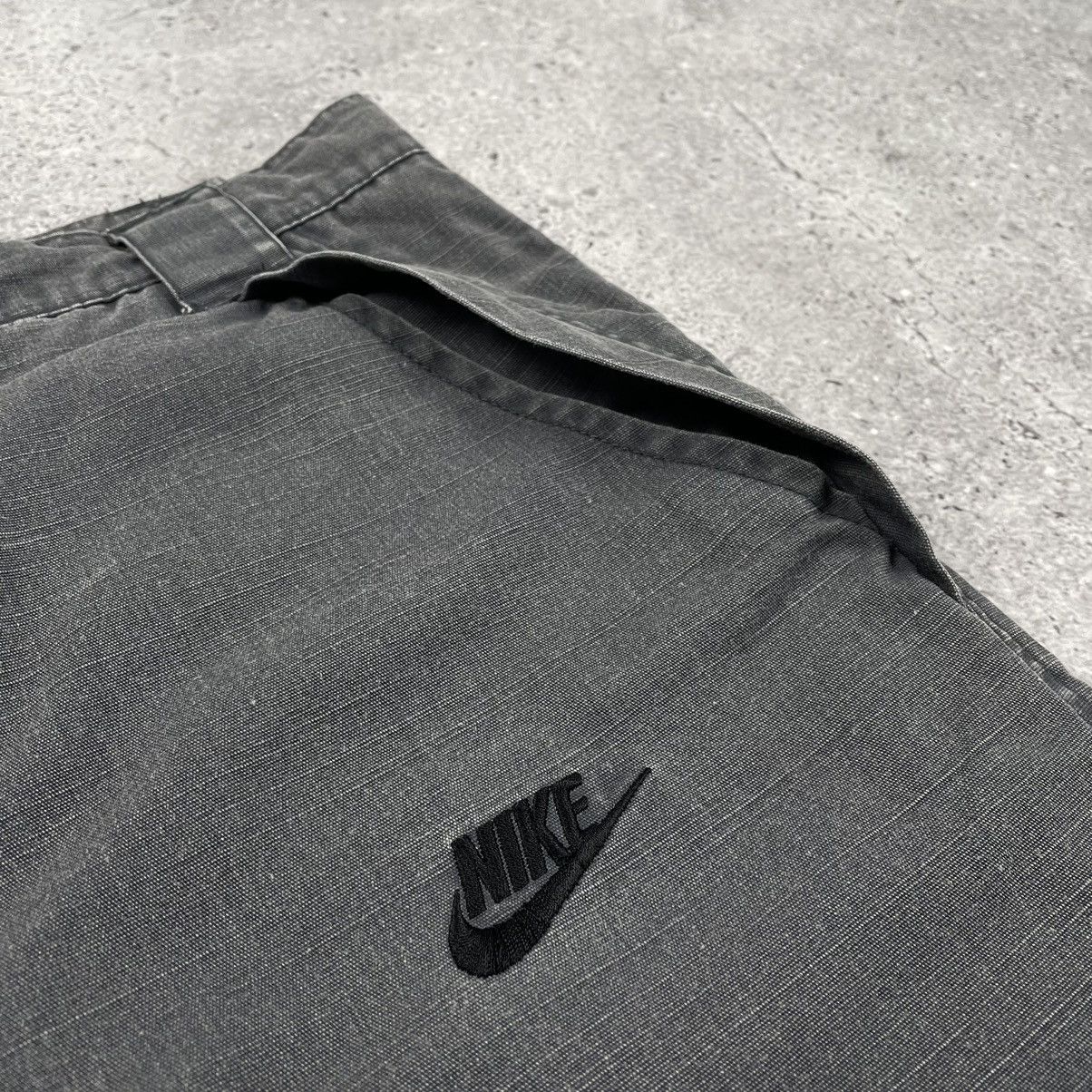 Nike × Vintage Vintage Nike Y2K Grey Cargo Pants Size US 30 / EU 46 - 9 Thumbnail