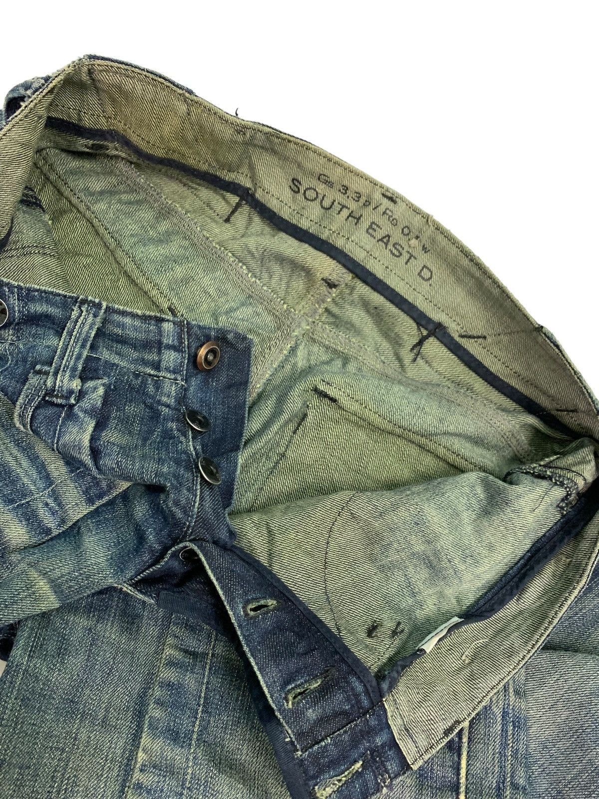 G-Star 🔥Rare Japanese Brand G-Star 3301 Distressed Jeans Size US 34 / EU 50 - 13 Thumbnail