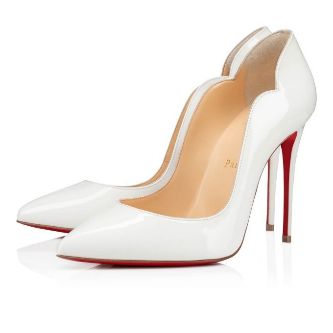 Christian Louboutin Hot Chick 100mm Snow Size US 10 / IT 40 - 1 Thumbnail