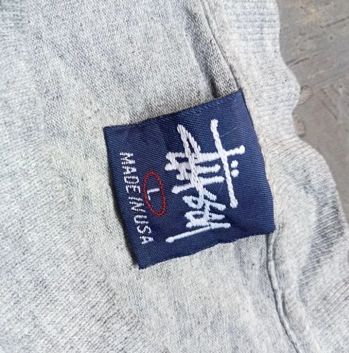 Stussy × Vintage VINTAGE 90s STUSSY TEE T-shirt Size US L / EU 52-54 / 3 - 6 Thumbnail