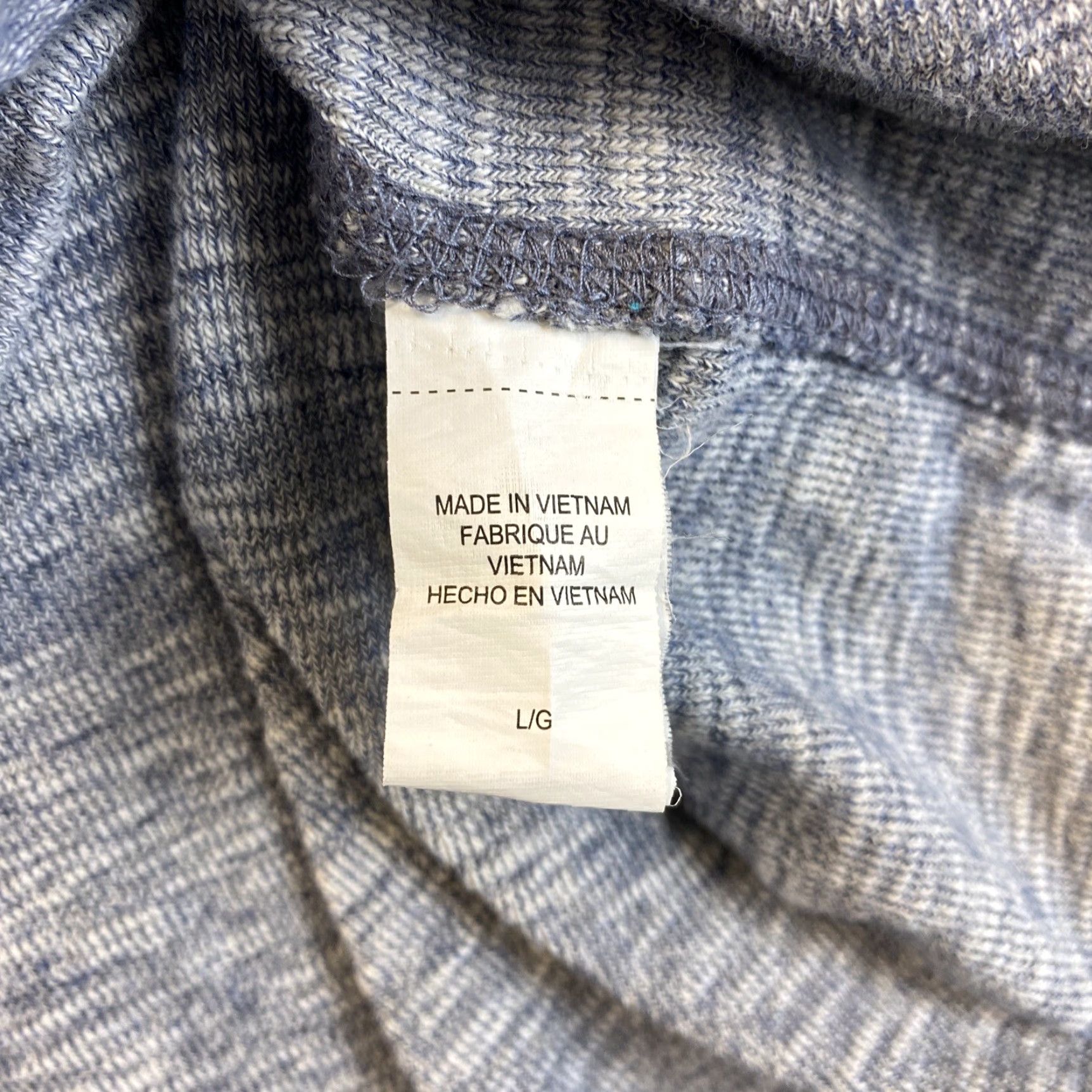 Lucky Brand VINTAGE Lucky Brand Sweater Henley Mens Large Blue Long Sleeve Military Size US L / EU 52-54 / 3 - 7 Thumbnail