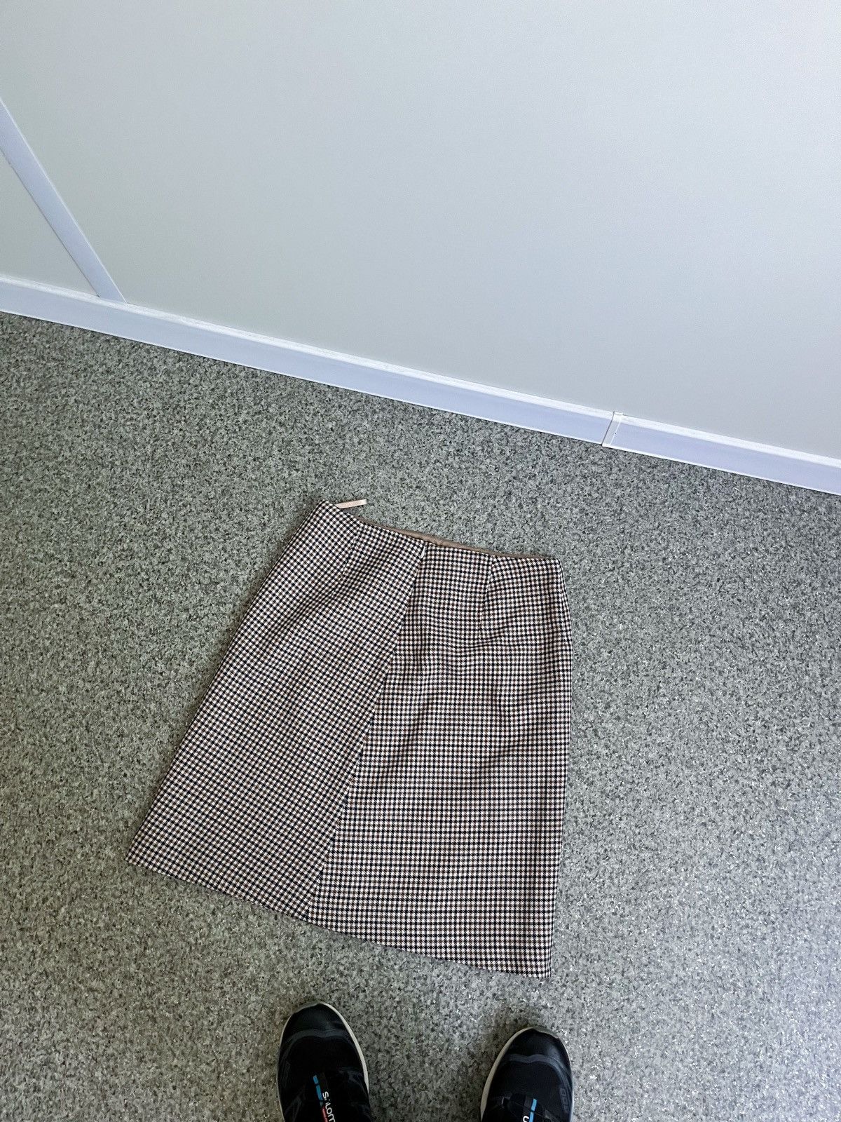 Aquascutum × Vintage VINTAGE AQUASCUTUM WOOL NOVA CHEK SKIRT SZ 10 Size 28" / US 6 / IT 42 - 7 Thumbnail