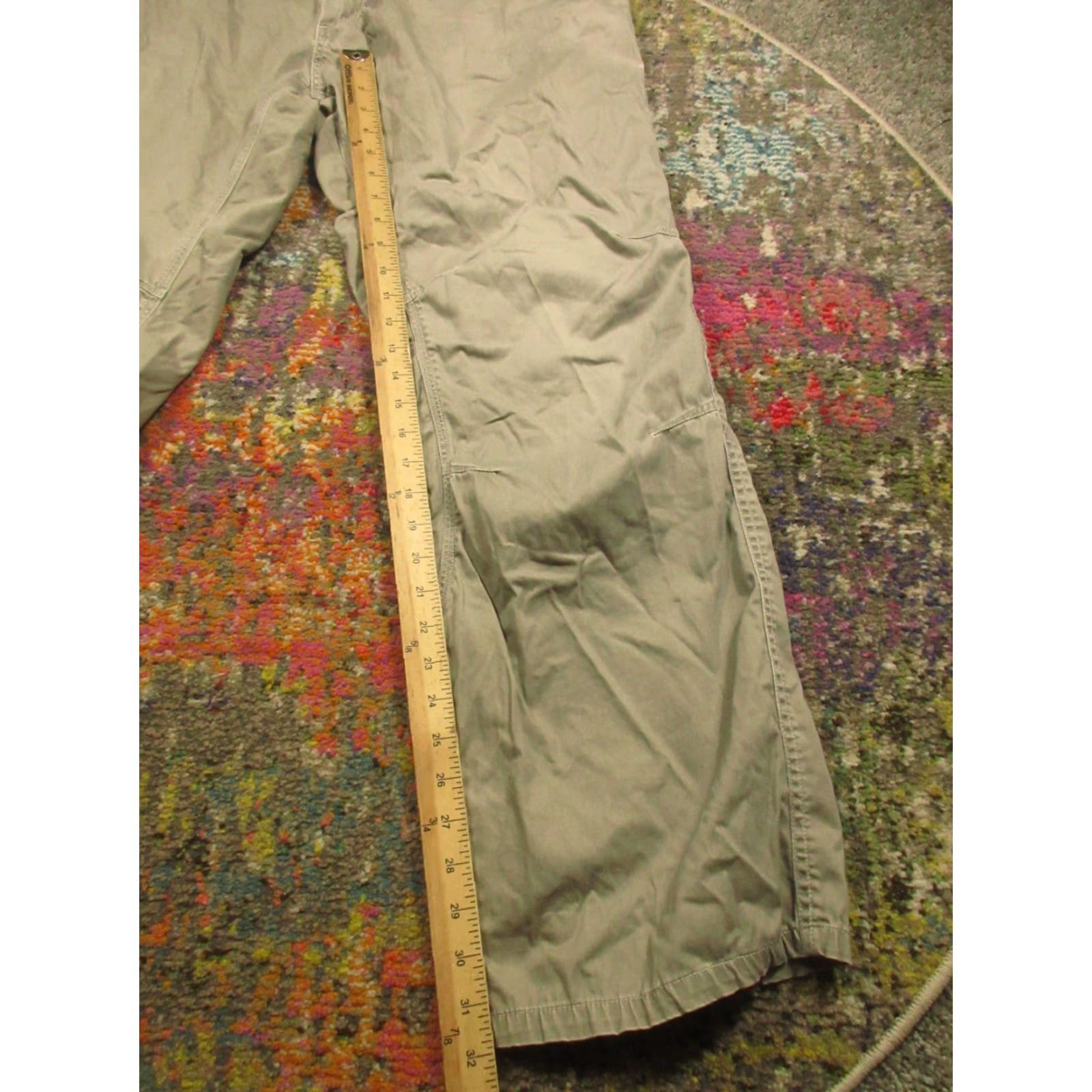 Vintage Kuhl Pants Mens 36x32 Tan Desperado Hiking Performance Stretch Cotton Khakis Regular Straight Leg Pockets Elastic Waist Brown 36 in Inseam Size US 36 / EU 52 - 7 Thumbnail