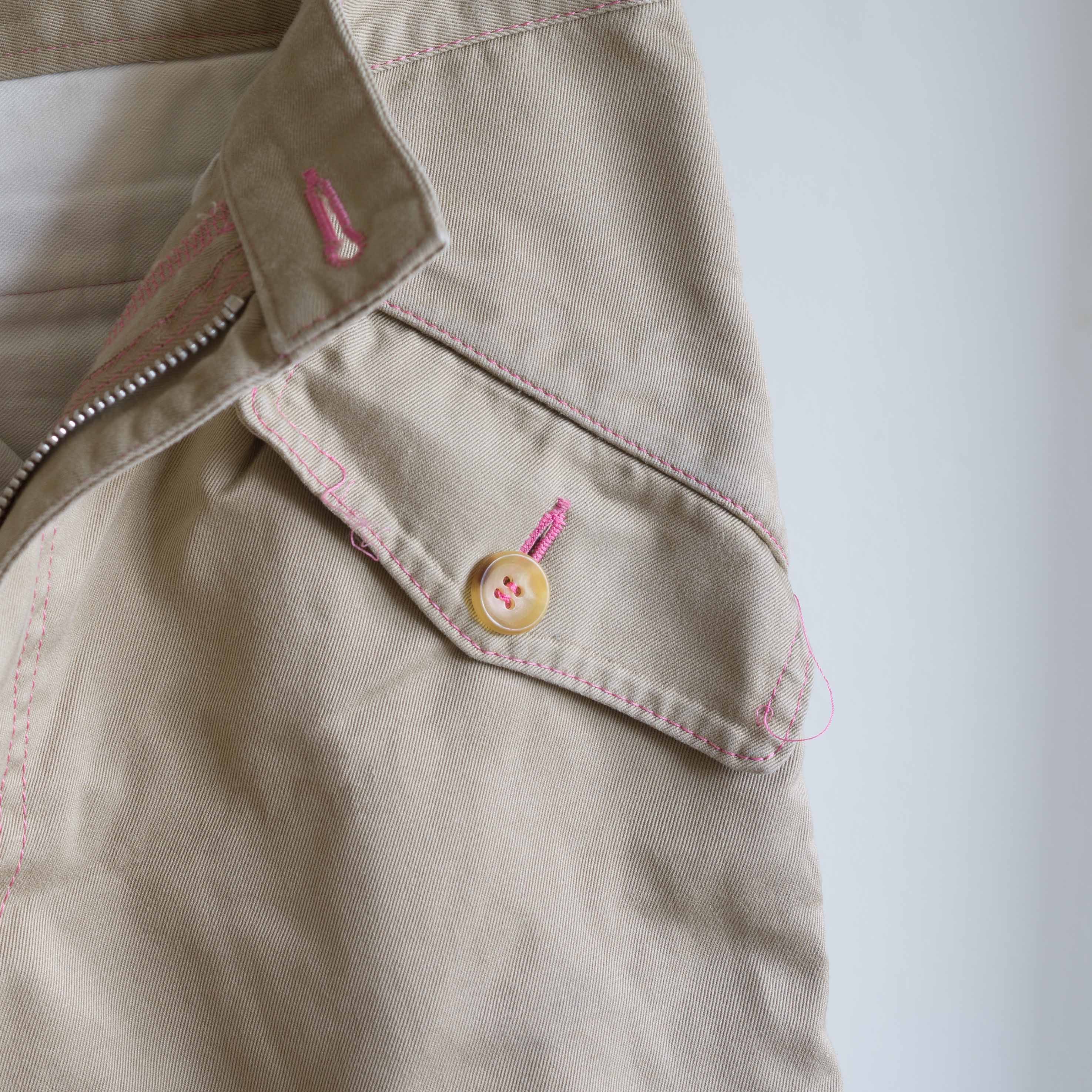 Comme des Garcons Homme Plus SS2005 COMME des GARÇONS HOMME PLUS TWILL TROUSERS Size US 30 / EU 46 - 6 Thumbnail