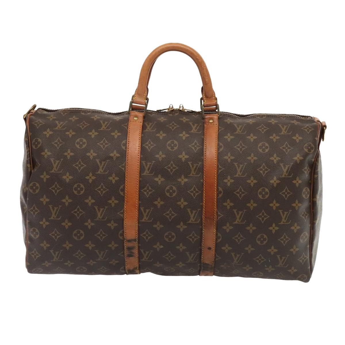 Louis Vuitton LOUIS VUITTON Monogram Keepall Bandouliere 50 Boston Bag Size ONE SIZE - 13 Thumbnail