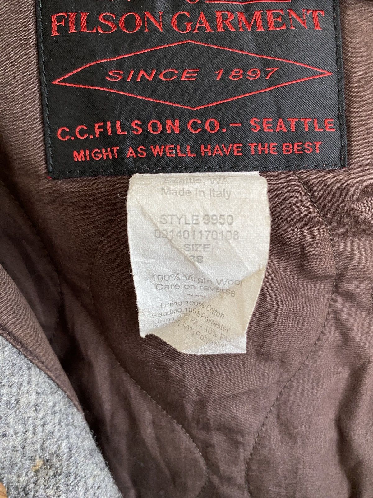 Filson Very Rare Vintage Filson Mackinaw Wool Hoodie Jacket 1980s Size US M / EU 48-50 / 2 - 11 Thumbnail
