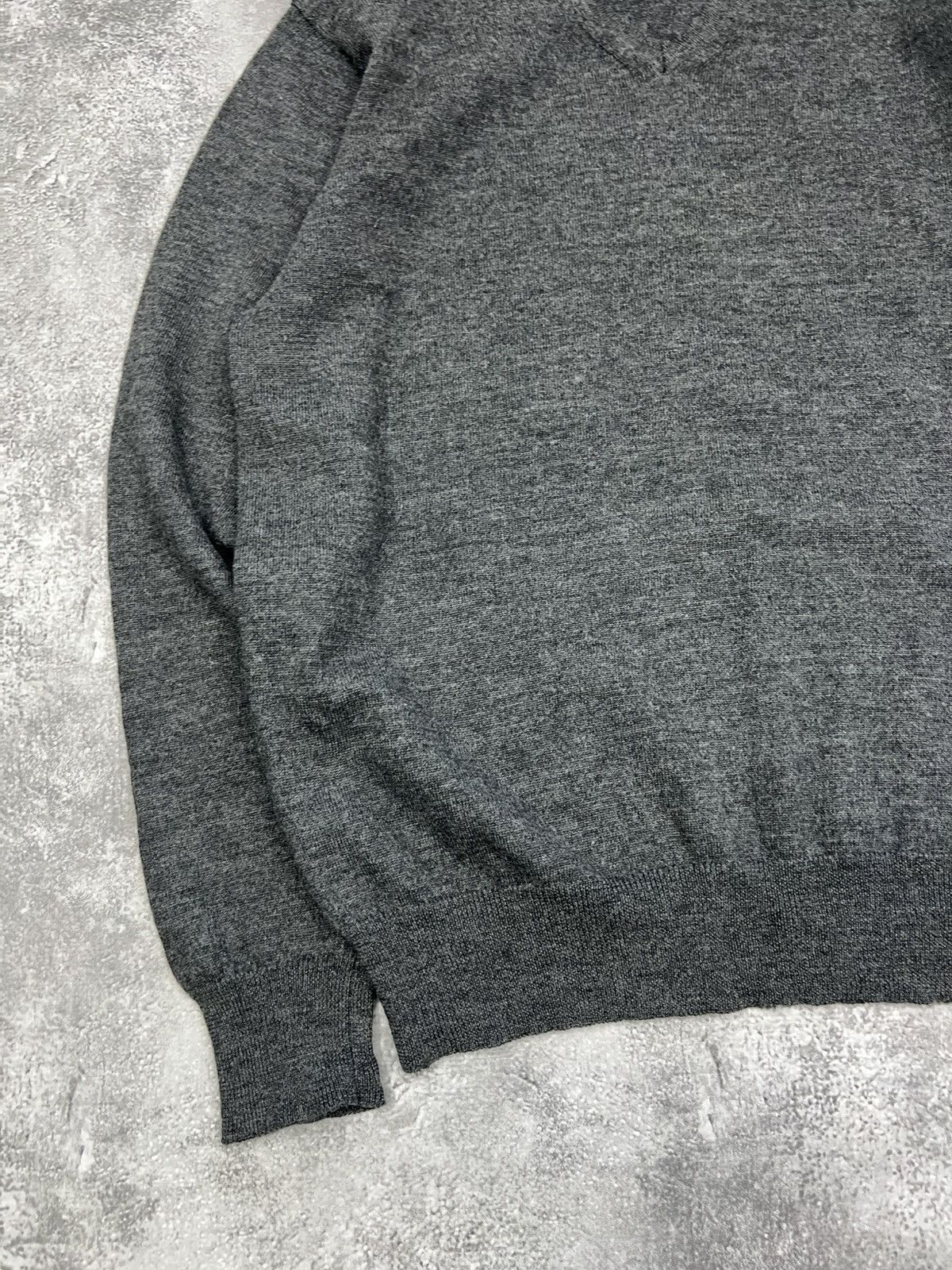 Jasper Conran Jasper Conran Merino Wool Sweater V-Neck Size US M / EU 48-50 / 2 - 3 Thumbnail