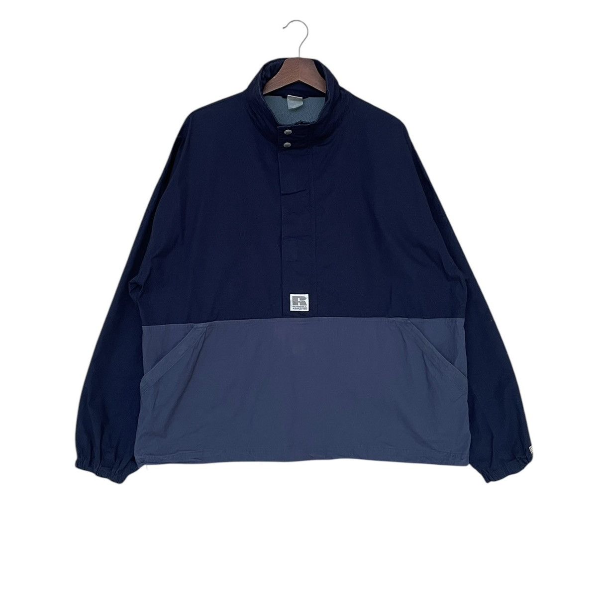 Russell Athletic × Vintage Vintage Brand Russell Athletic Anorak Jacket 1990s Size US L / EU 52-54 / 3 - 1 Thumbnail