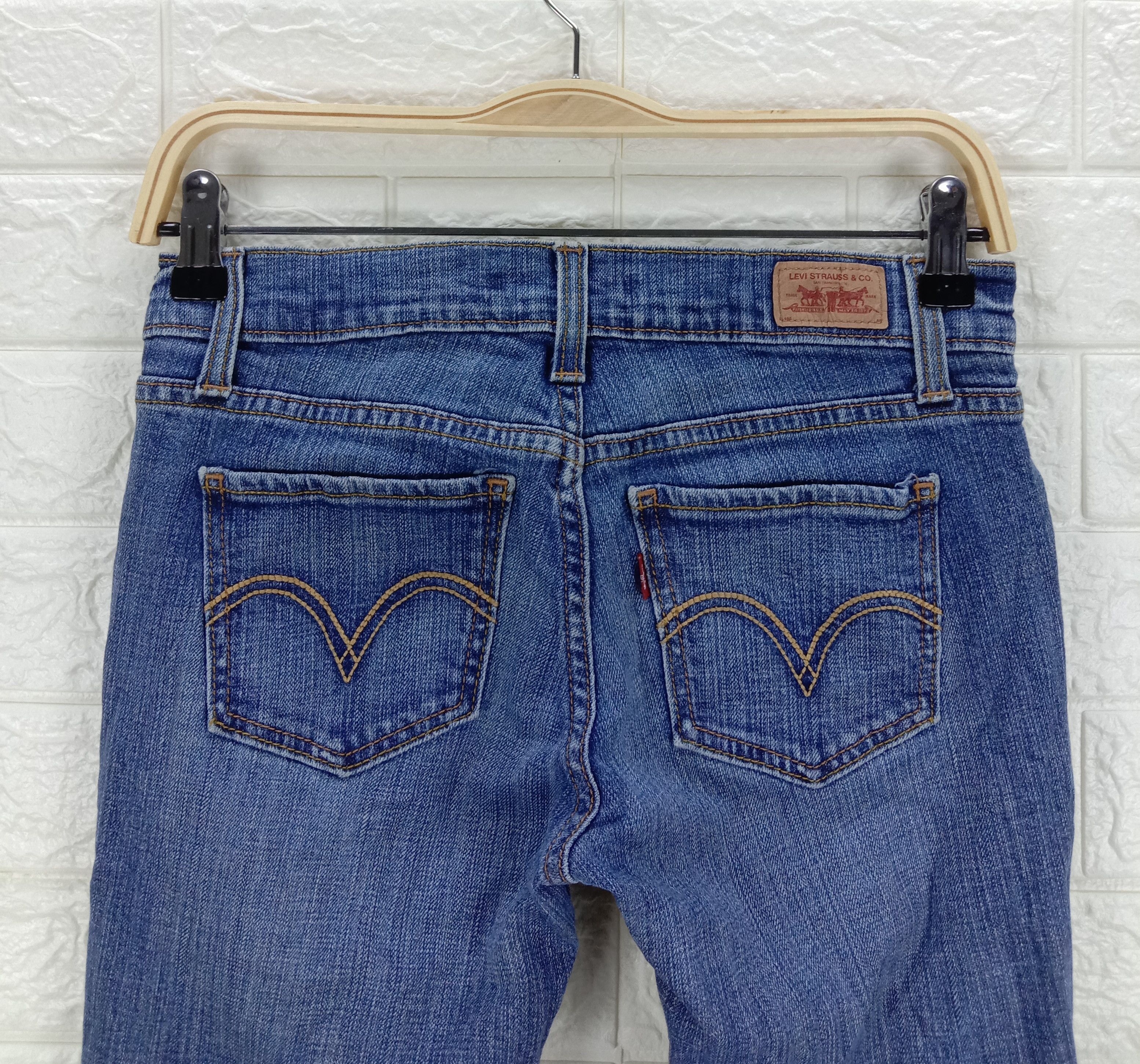 Levi's Ripped Jeans Vintage Levi's 524 Distressed Denim Size 27" / US 4 / IT 40 - 6 Thumbnail
