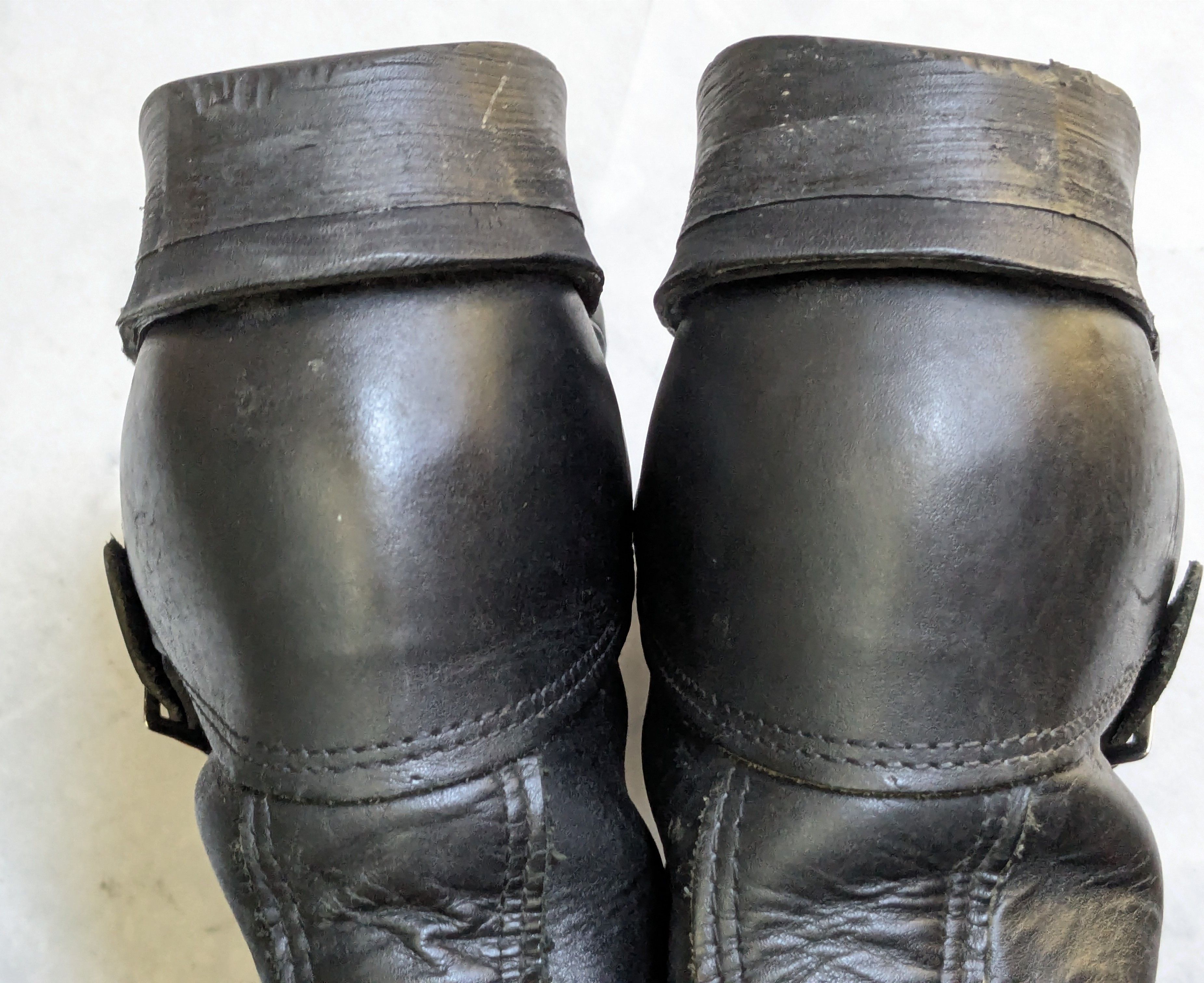 Frye Frye Engineer Black Leather 11 M Leather Buckle Size US 11 / EU 44 - 12 Thumbnail