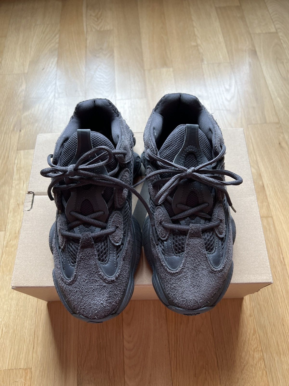 Yeezy Adidas yeezy boost 500 black sneakers Size US 7 / EU 40 - 3 Thumbnail