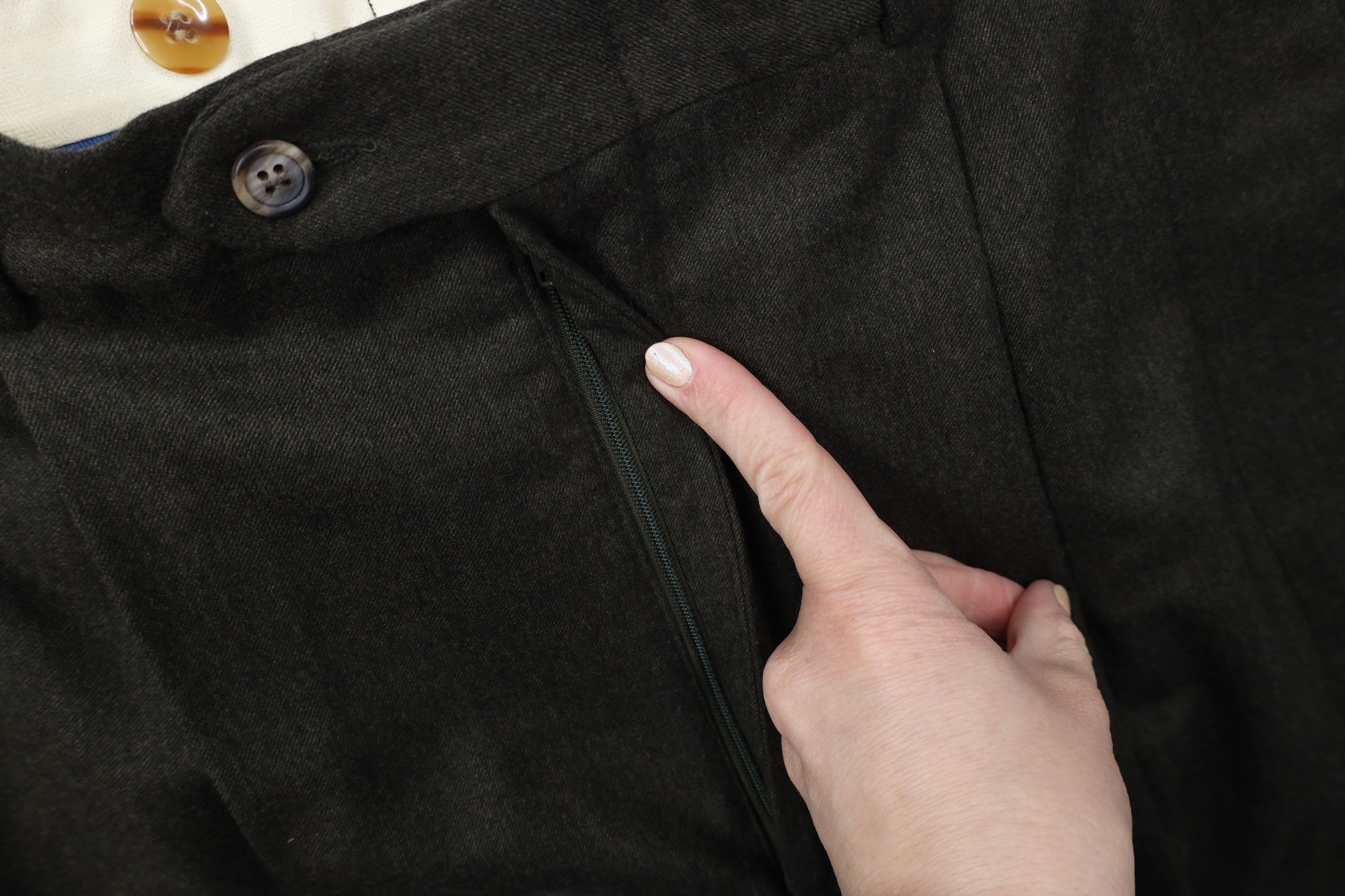 Vintage Vintage 90s Streetwear Wide Leg Chino Pants Green USA Size US 32 / EU 48 - 7 Thumbnail