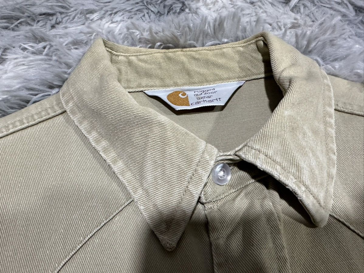 Carhartt 🔥Vintage Carhartt Western Shirt Short Sleeve Size US XL / EU 56 / 4 - 3 Thumbnail