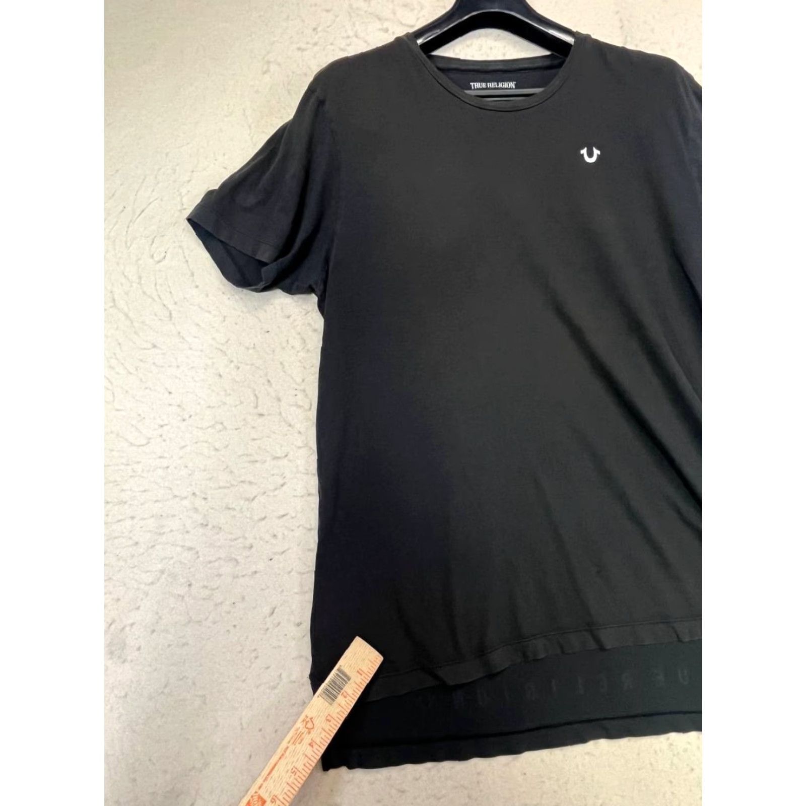 True Religion VINTAGE True Religion Shirt Mens XL Black Short Sleeve Crew Neck Faded Logo Cotton Regular T-Shirt Casual Size US XL / EU 56 / 4 - 6 Thumbnail