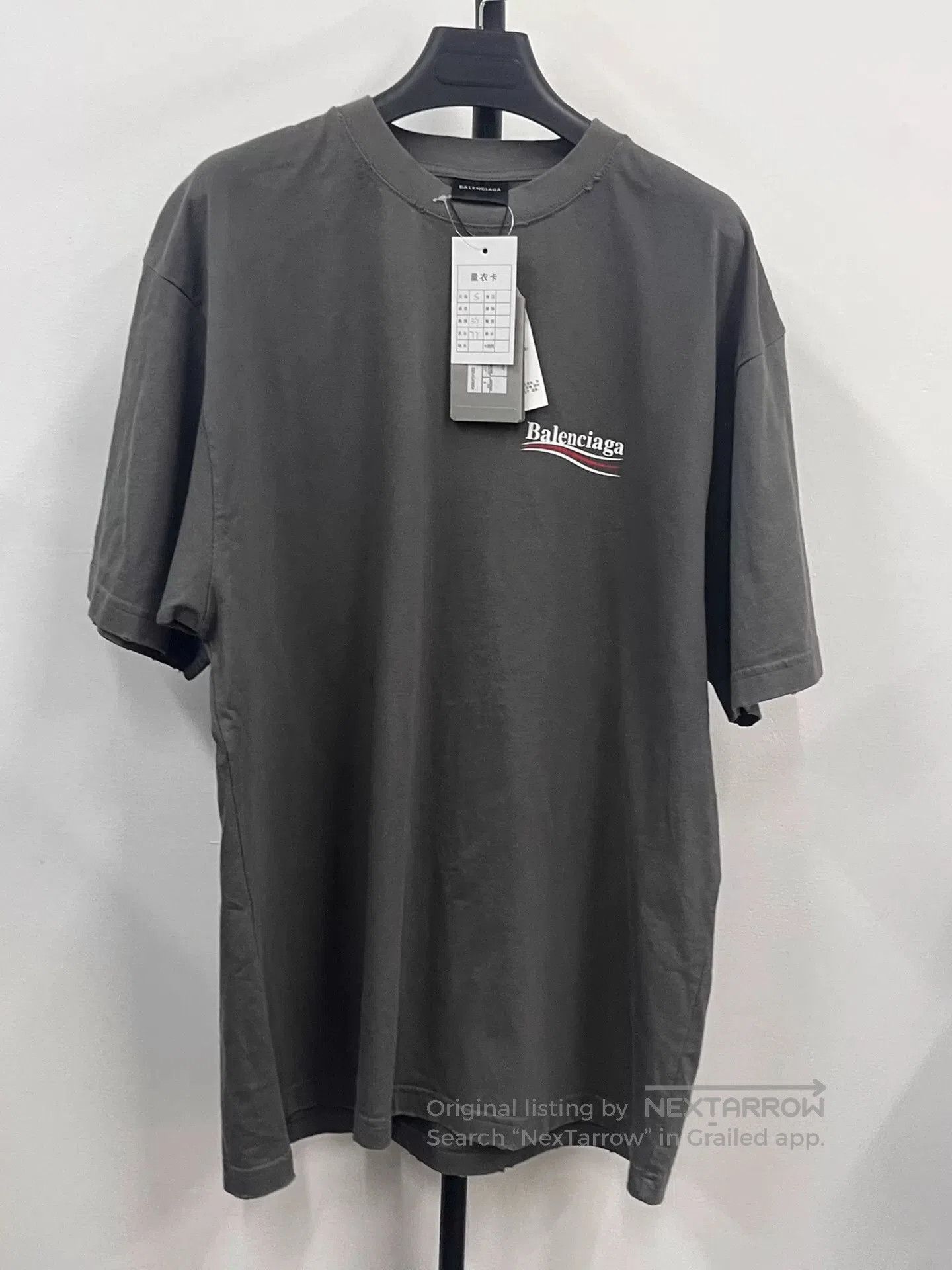 Balenciaga balenciaga political campaign short sleeve t. Size US S / EU 44-46 / 1 - 1 Thumbnail