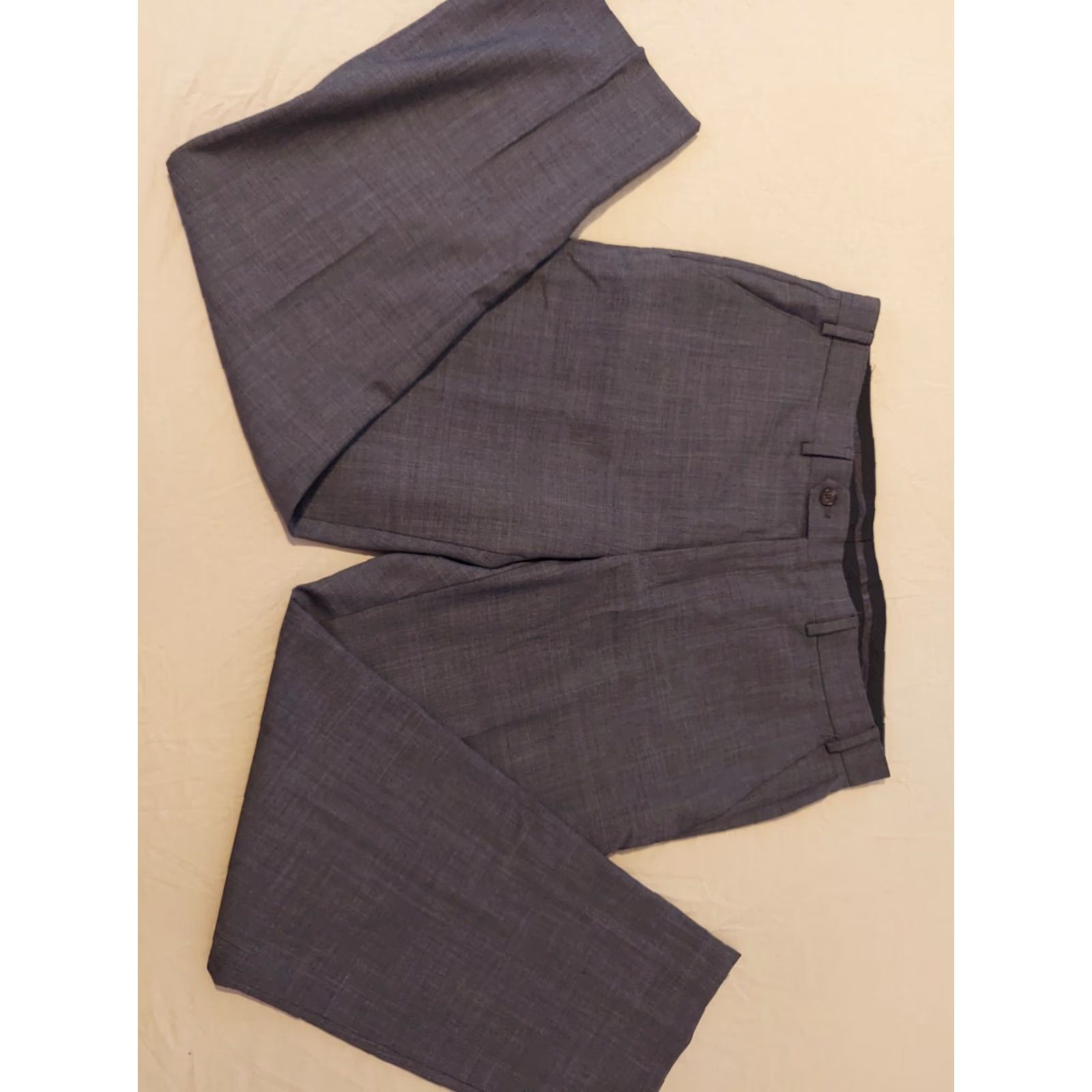 Polo Ralph Lauren Polo Ralph Lauren Pants Dress Pants 36x30 Gray Mens Wool Khaki Chino Slack Trousers Size US M / EU 48-50 / 2 - 3 Thumbnail