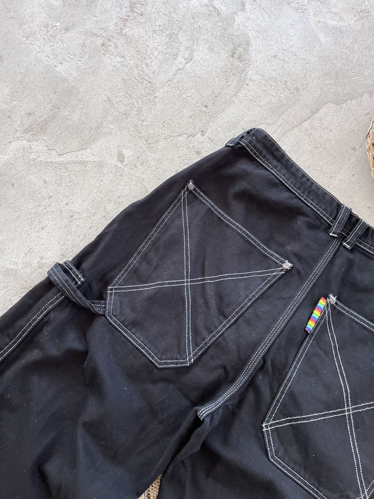 Carhartt Vintage Homeboy Loud Couture Black Baggy Denim Jeans 34x34 Size US 34 / EU 50 - 19 Thumbnail